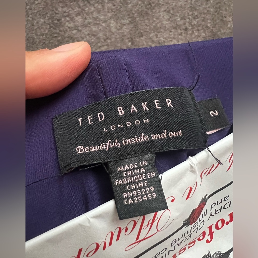 Ted Baker Silk gown size 2 - Picture 6 of 12